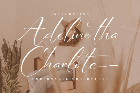 Adelinetha Charlote: A Premium Script Font for Web Design