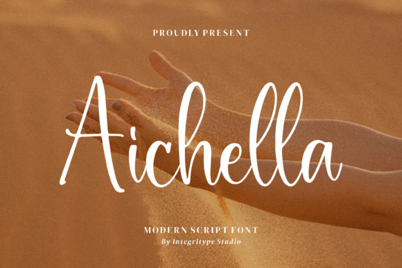 Aichella: A Premium Script Font for Branding