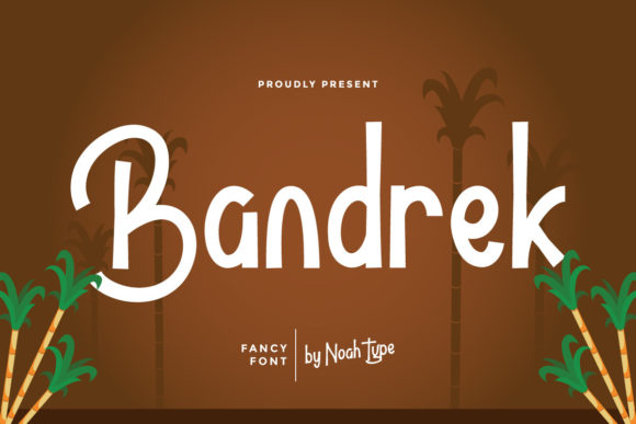 Bandrek: A Handwritten Font for Bold Social Graphics