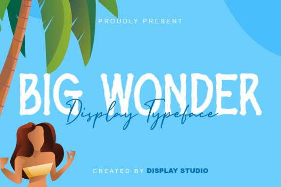 Big Wonder: A Handwritten Font for Editorial Design