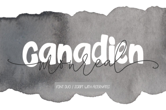 Canadien Monreal: A Charming Script Font for Makers