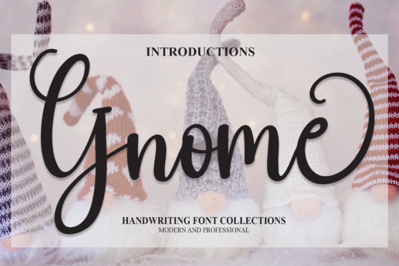 Gnome: A Handwritten Font for Makers