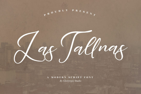 Las Tallnas: A Script Font for Elegant Branding