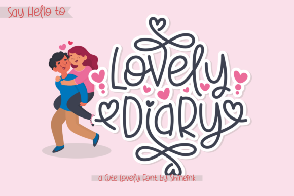 Lovely Diary: A Handwritten Typeface for Editorial Charm
