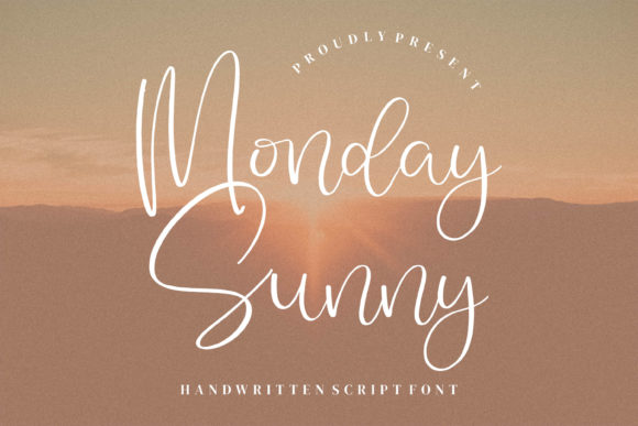 Monday Sunny: A Premium Script Font for Campaigns
