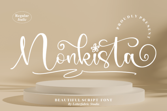 Monkista: A Script Font for Digital Branding