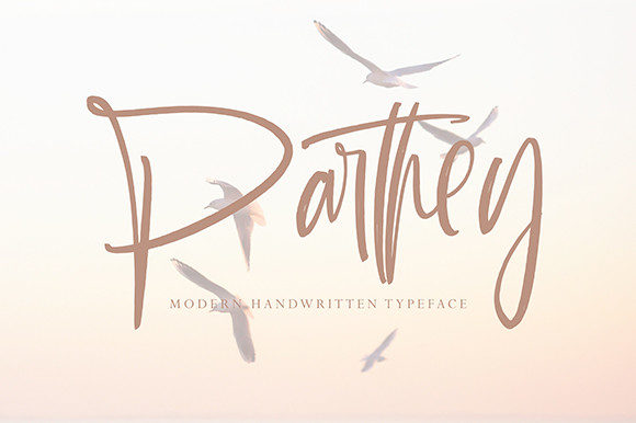 Parthey: A Handwritten Font for Modern Web Design