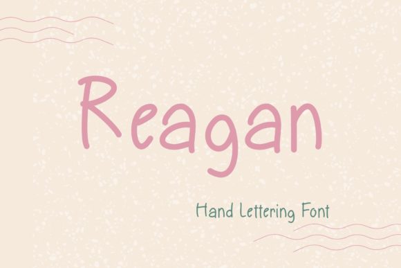 Reagan: A Hand-Lettered Font for Editorial Design