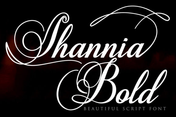 Shannia Bold: A Luxurious Script Font for Web Design